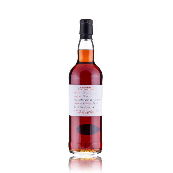 SPRINGBANK 2002 14 YEAR OLD DUTY PAID SAMPLE