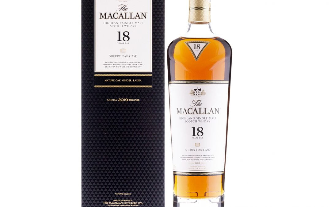 Macallan 18 Year Old Sherry Oak 2019