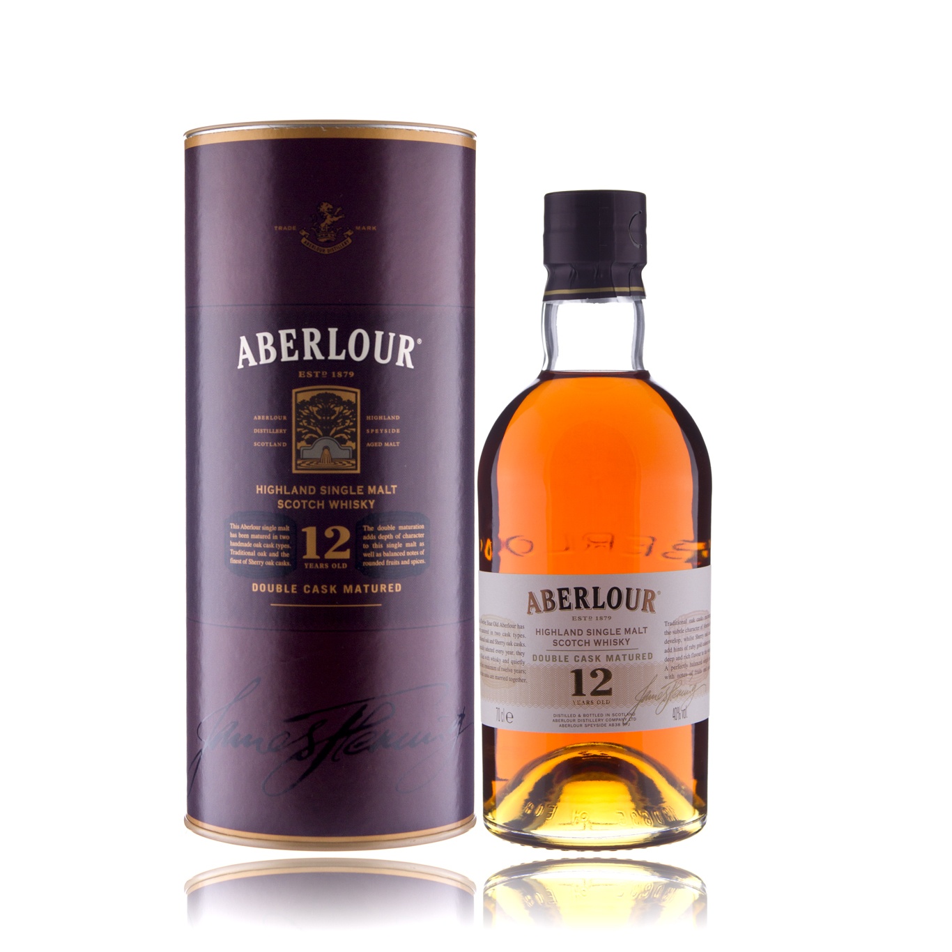 Aberlour 12 Years Old Double Cask Matured Highland Single Malt Scotch Whisky
