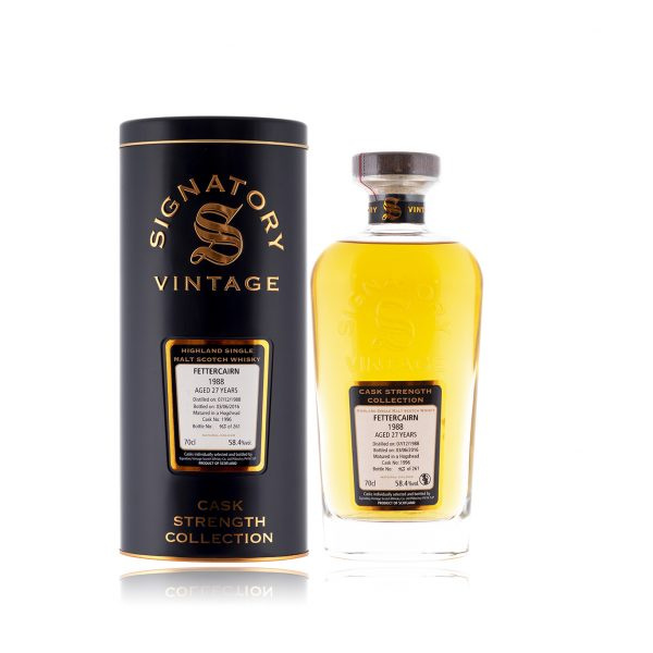 Fettercairn 27 Year Old 1988 cask 1996 Cask Strength Collection Signatory