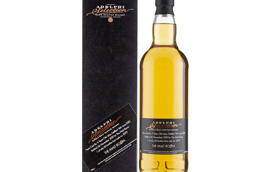 CAOL ILA 2010 ADELEPHI SELECTION 9 Year Old 56.0% – THE MALT ROOM