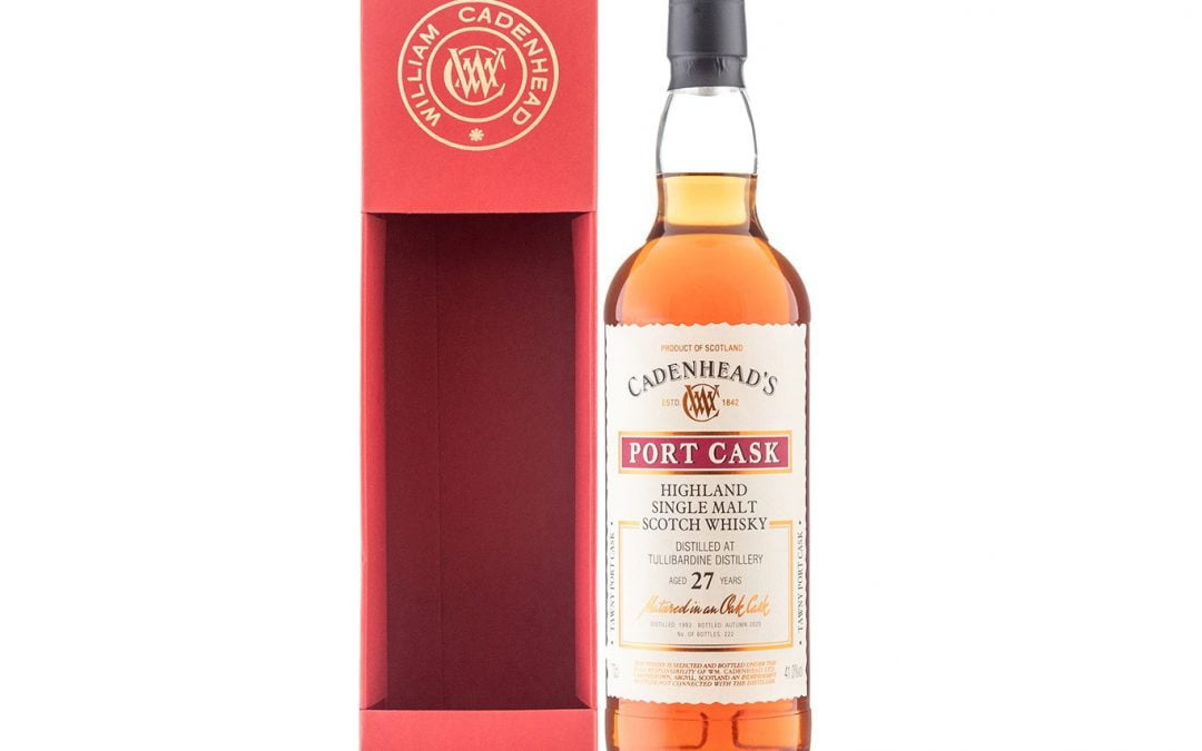 Cadenhead Tullibardine – 27 Years – Tawny Port Cask