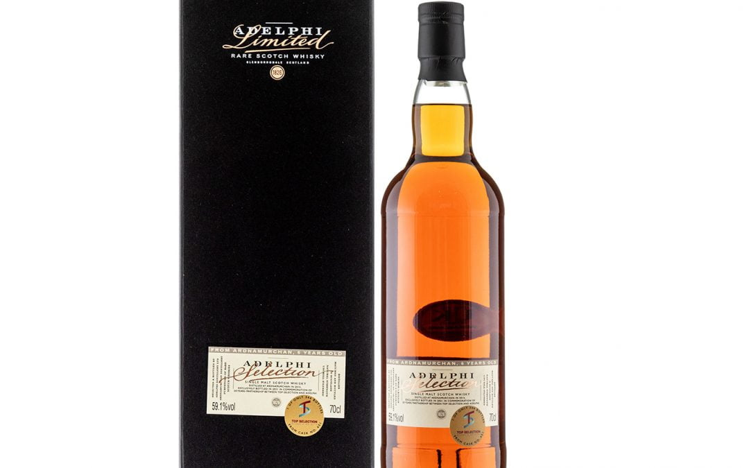 Adelphi Ardnamurchan Top Selection 2015 6yr Old Single Cask Whisky