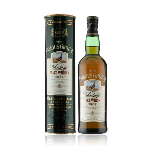 Famous Grouse 1987 Vintage Malt Whisky