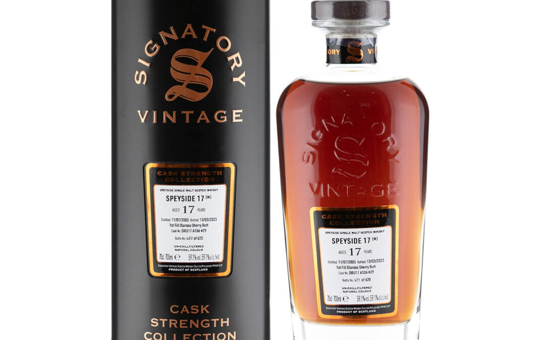 Speyside 2005 17 Year Old Signatory Cask Strength (Macallan) #29 59.1%