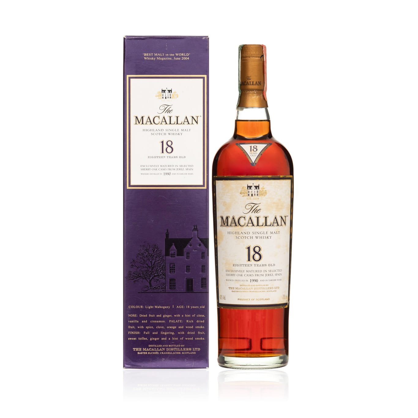 Macallan 18 year old
