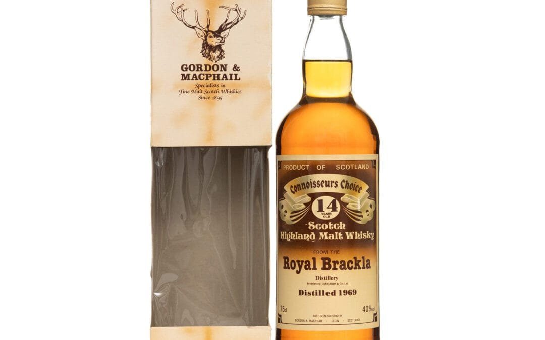 Royal Brackla 14 Year Old 1969 G&M Connoisseurs Choice
