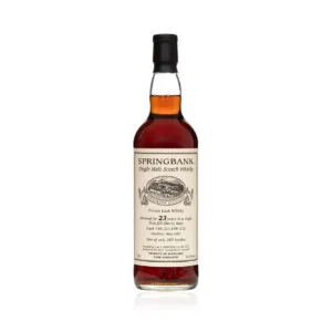 Springbank 23 Year Old - First Fill Sherry Butt Distilled 2001